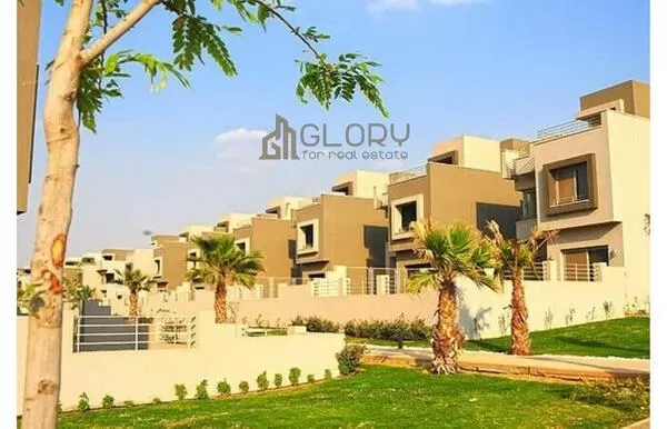 Twin House for Sale in Palm Hills New Cairo: Twin house 297m Ready to Move Prime Location at palm Hi