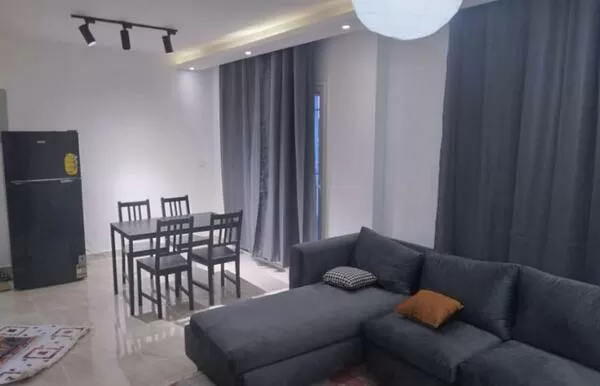 Apartment for Rent in Madinaty: Furnished apartment for rent in Madinaty B12, ground floor, marine l